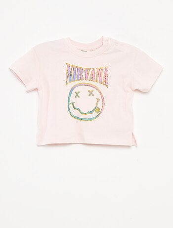 Camiseta de manga corta 'Nirvana'