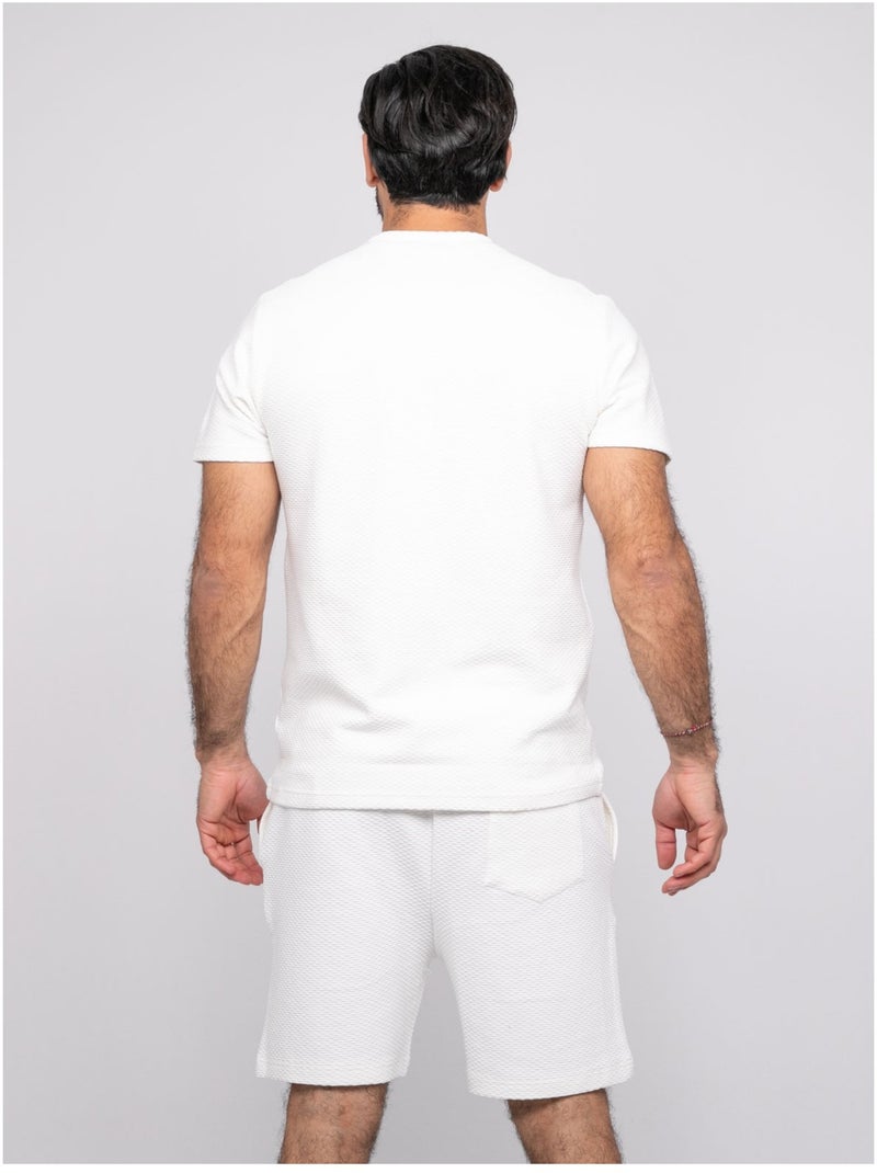Camiseta de manga corta NITRETIS Crudo - Kiabi