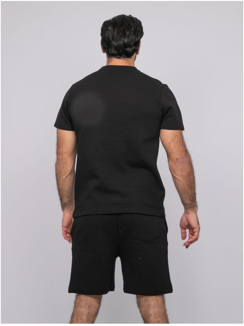 Camiseta de manga corta NITRETIS Negro - Kiabi