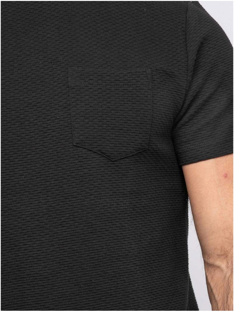 Camiseta de manga corta NITRETIS Negro - Kiabi