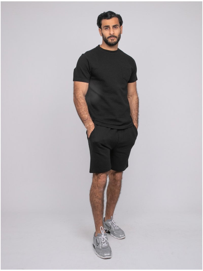 Camiseta de manga corta NITRETIS Negro - Kiabi