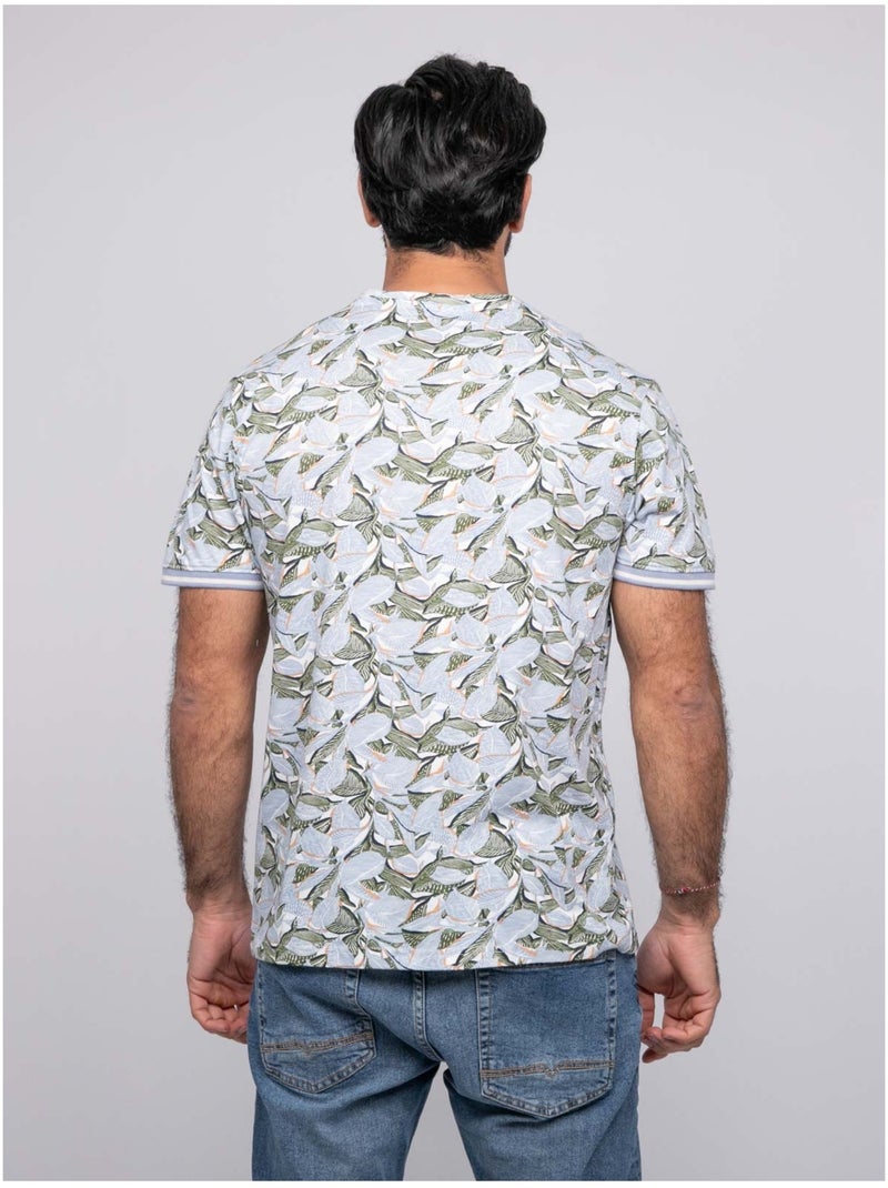 Camiseta de manga corta NOMASCOT Caqui - Kiabi