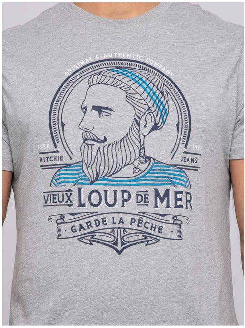 Camiseta de manga corta NOTWIST - Kiabi