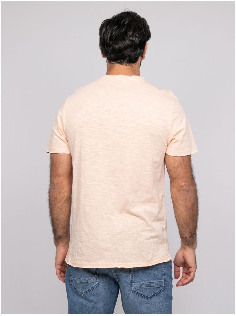 Camiseta de manga corta NOUTIPEX Naranja - Kiabi