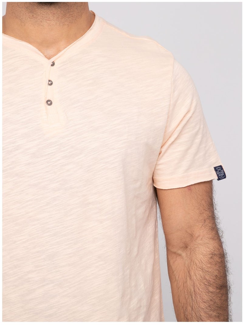 Camiseta de manga corta NOUTIPEX Naranja - Kiabi