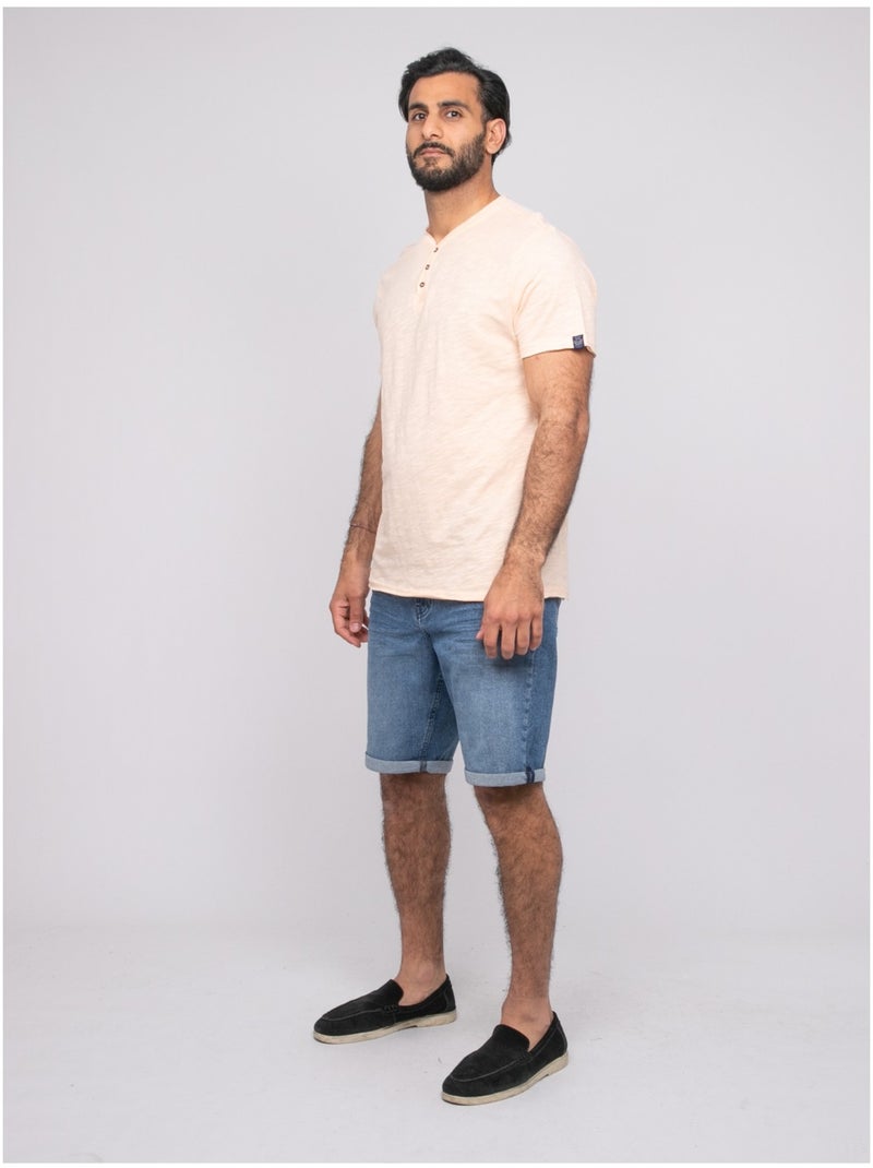 Camiseta de manga corta NOUTIPEX Naranja - Kiabi