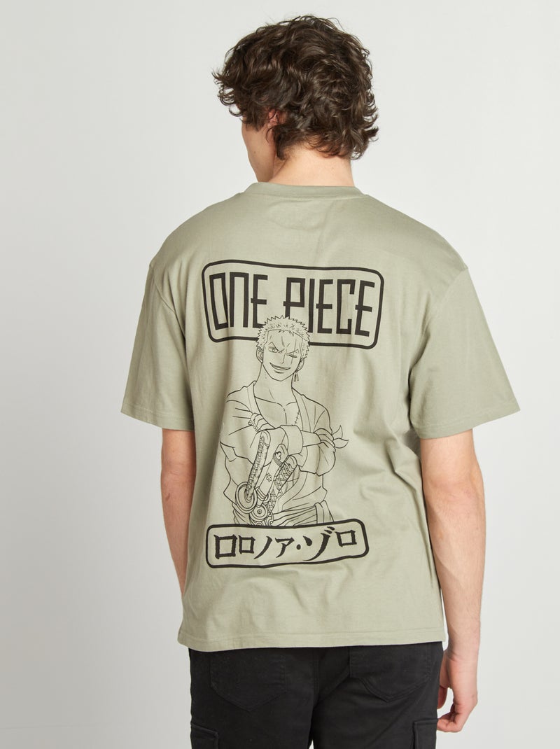 Camiseta de manga corta 'One Piece' GRIS - Kiabi
