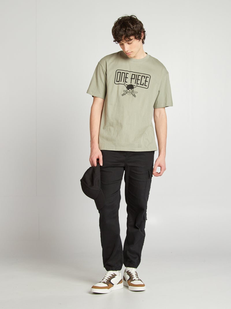 Camiseta de manga corta 'One Piece' GRIS - Kiabi