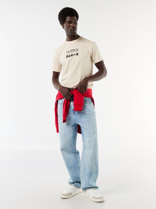 Camiseta de manga corta 'One Piece' - Kiabi