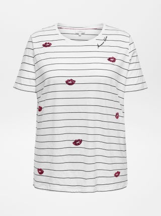 Camiseta de manga corta 'Only carmakoma'