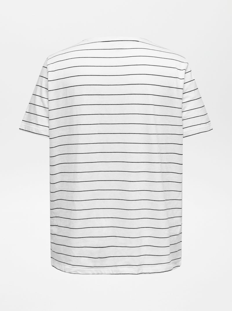 Camiseta de manga corta 'Only carmakoma' BLANCO - Kiabi