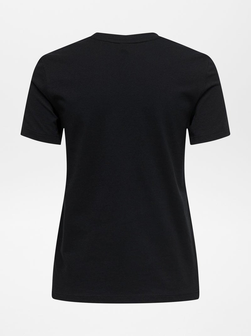 Camiseta de manga corta 'Only carmakoma' NEGRO - Kiabi