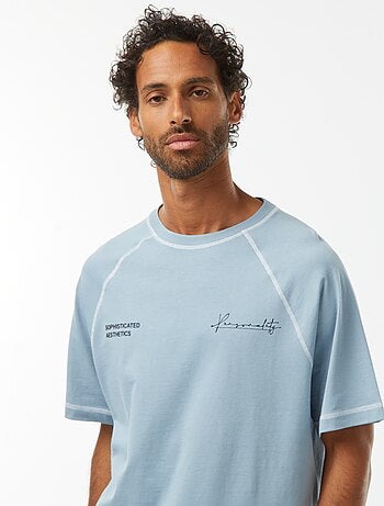 Camiseta de manga corta oversize