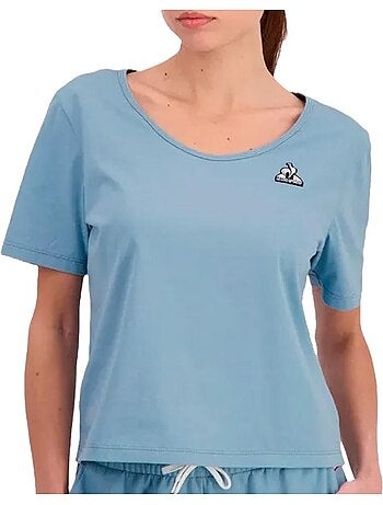 Camiseta de Manga Corta para Mujer Le Coq Sportif