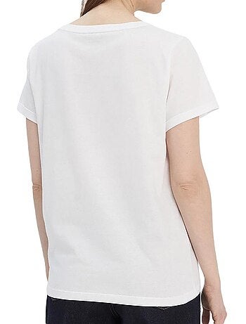 Camiseta de manga corta para mujer tommy hilfiger