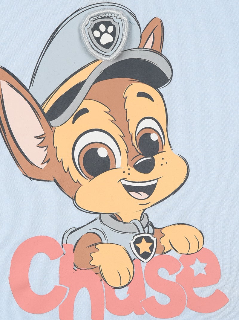 Camiseta de manga corta "Patrulla Canina" Azul - Kiabi