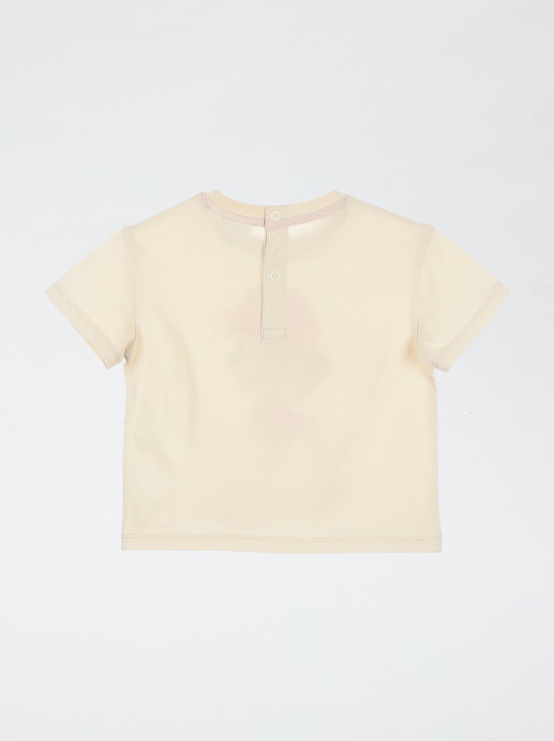 Camiseta de manga corta "Patrulla Canina" Beige - Kiabi