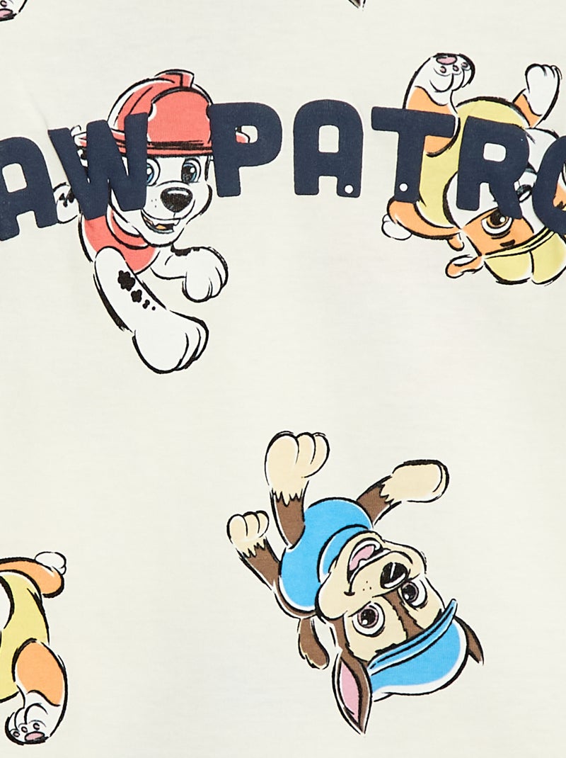Camiseta de manga corta 'Patrulla Canina' Blanco - Kiabi
