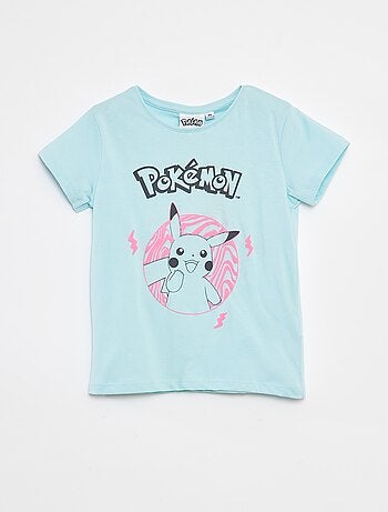 Camiseta de manga corta 'Pikachu' 'Pokémon'