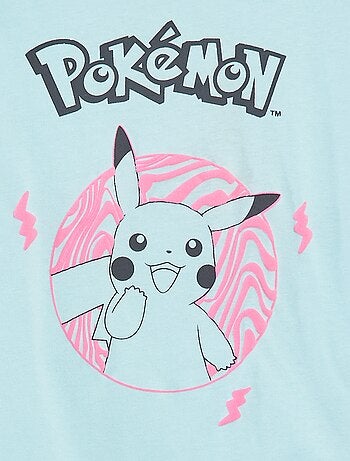 Camiseta de manga corta 'Pikachu' 'Pokémon'