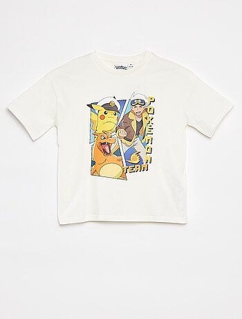Camiseta de manga corta 'Pikachu' 'Pokémon'