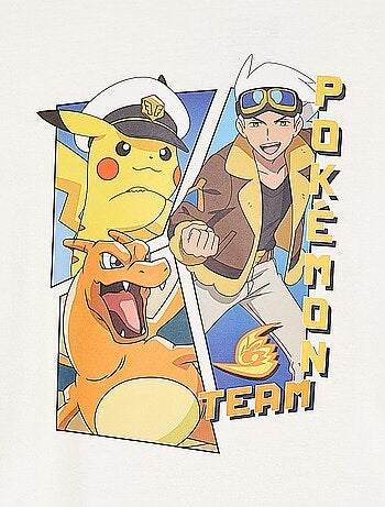 Camiseta de manga corta 'Pikachu' 'Pokémon'