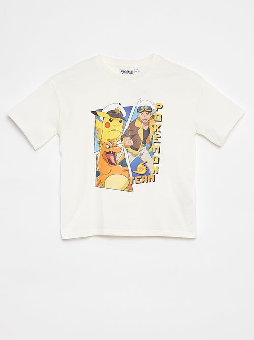 Camiseta de manga corta 'Pikachu' 'Pokémon' - Kiabi