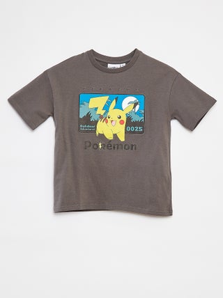 Camiseta de manga corta 'Pikachu' 'Pokémon'
