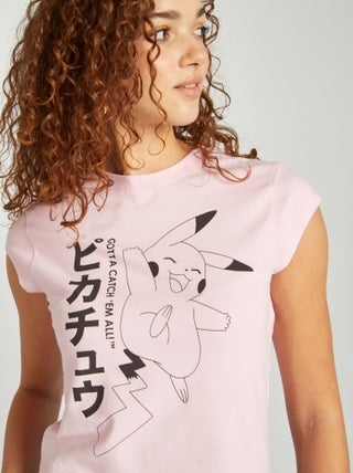 Camiseta de manga corta 'Pikachu'