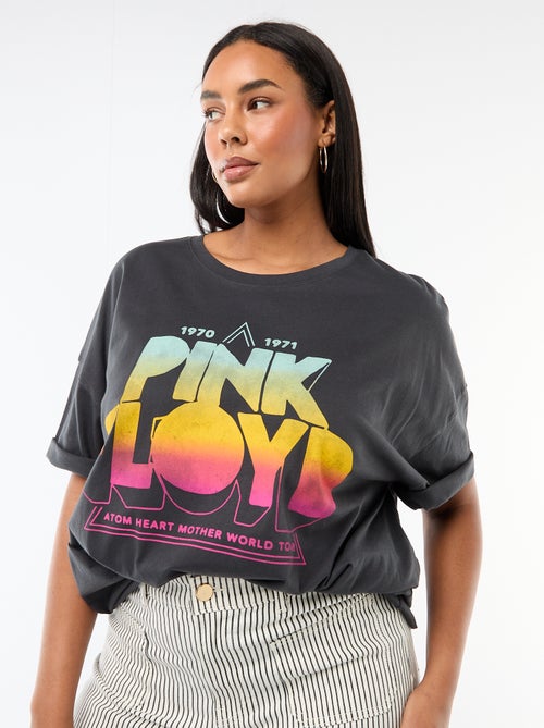 Camiseta de manga corta 'Pink Floyd' - Kiabi