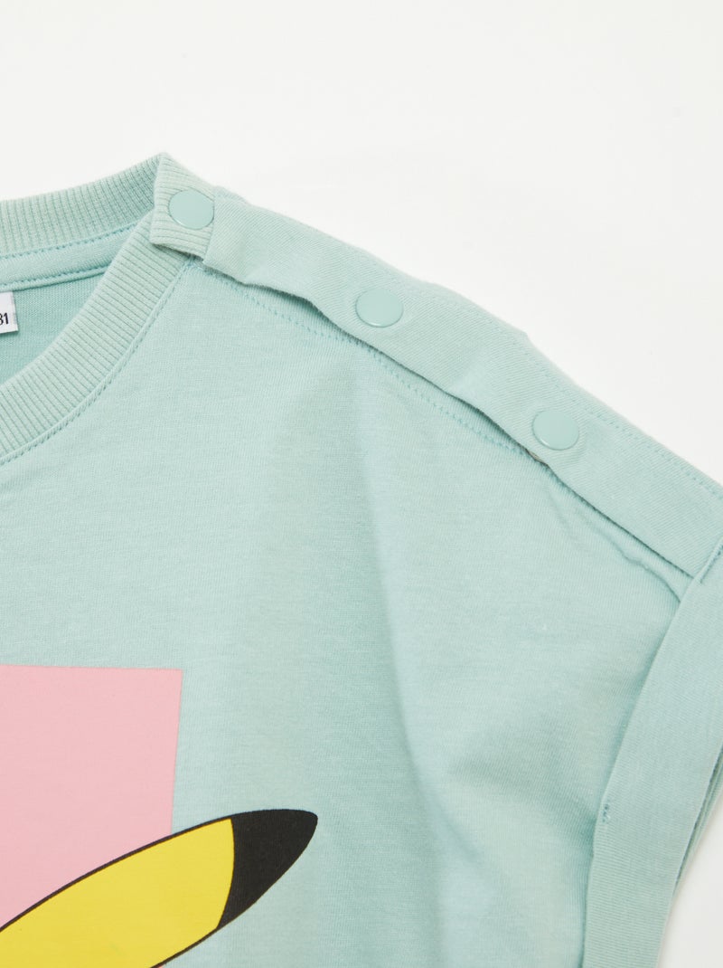 Camiseta de manga corta 'Pokémon' - So Easy VERDE - Kiabi