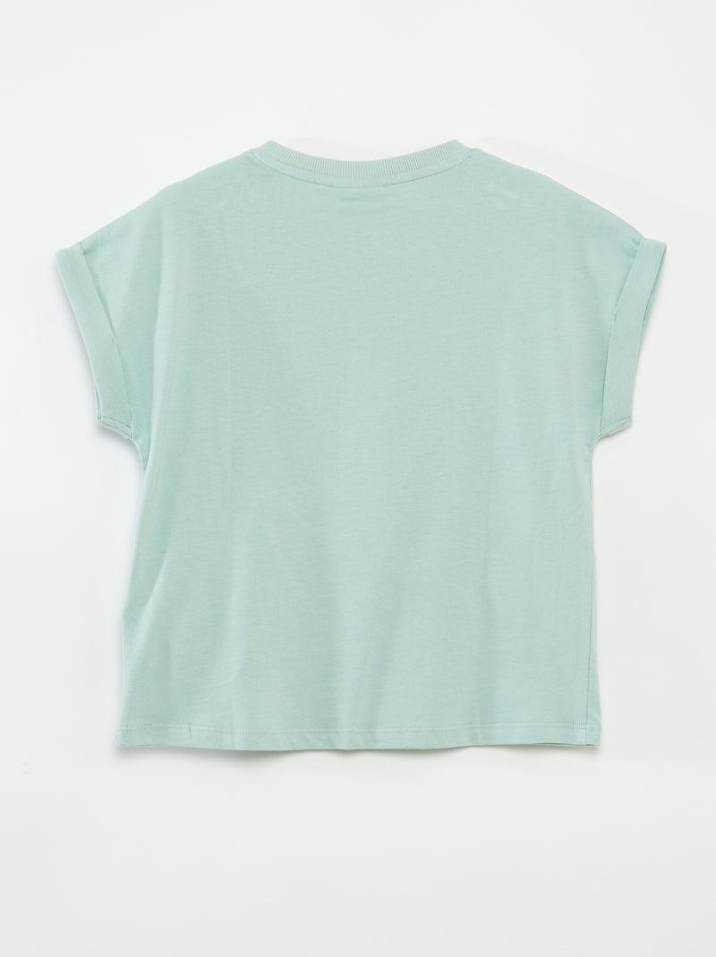 Camiseta de manga corta 'Pokémon' - So Easy VERDE - Kiabi