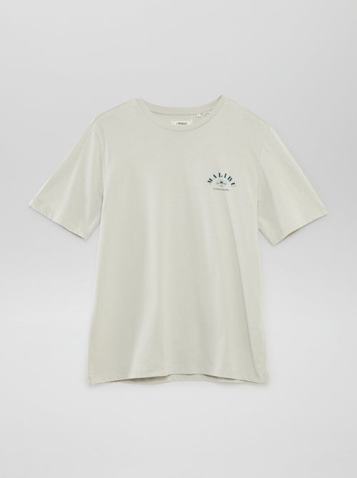 Camiseta de manga corta 'Produkt' - Kiabi