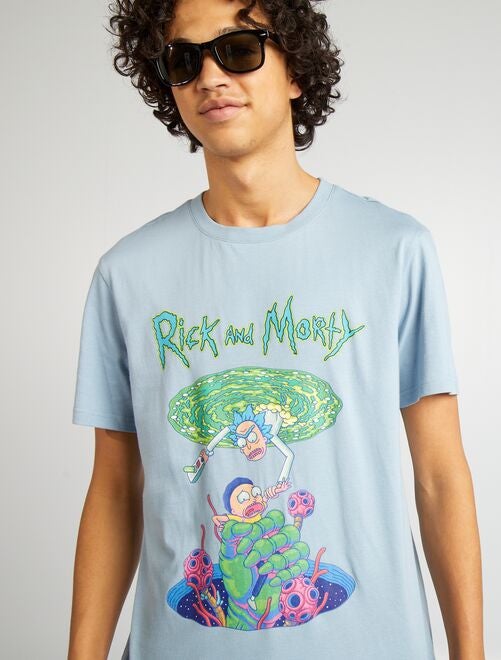 Camiseta de manga corta 'Rick & Morty' - Kiabi