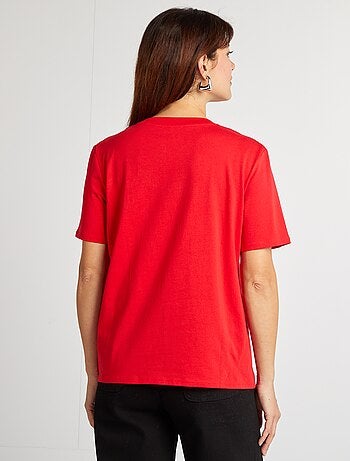 Camiseta de manga corta