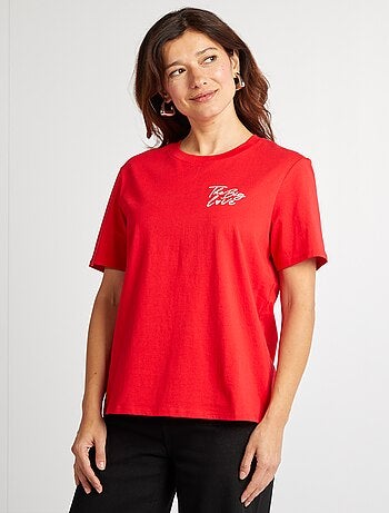 Camiseta de manga corta