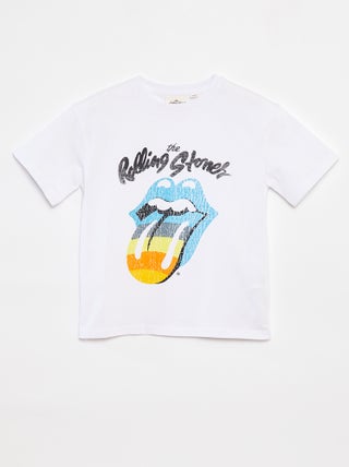 Camiseta de manga corta 'Rolling Stones'