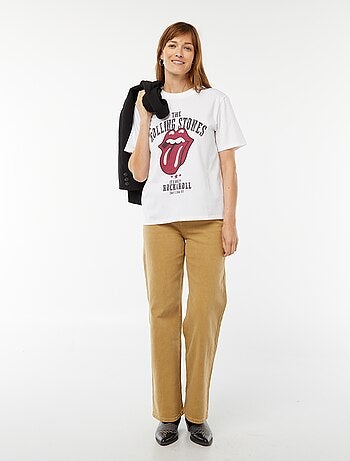 Camiseta de manga corta 'Rolling Stones'