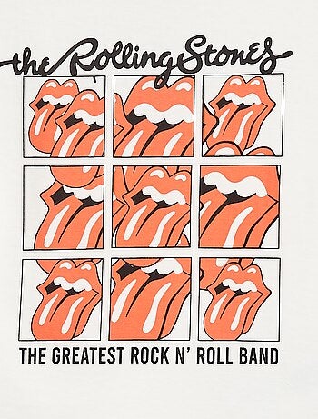 Camiseta de manga corta 'Rolling Stones'