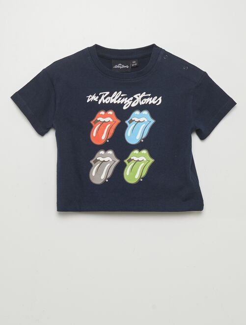Camiseta de manga corta 'Rolling Stones' - Kiabi