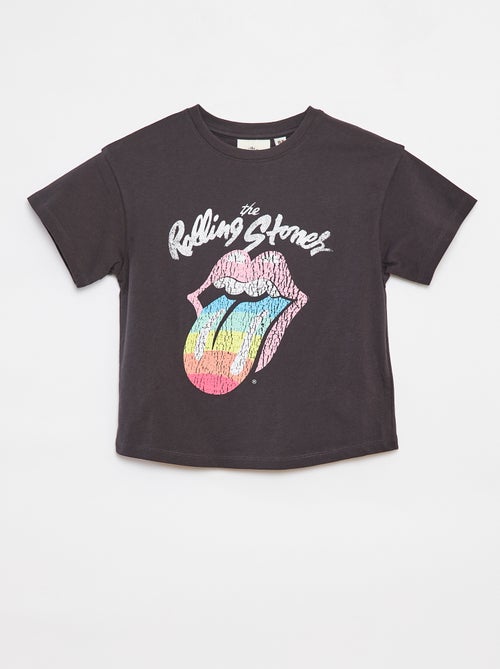 Camiseta de manga corta 'Rolling Stones' - Kiabi