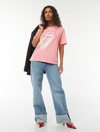 Camiseta de manga corta 'Rolling Stones'