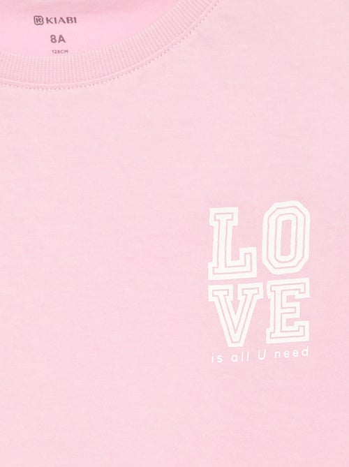 Camiseta de manga corta - Kiabi