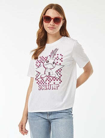 Camiseta de manga corta 'Scrum' 'Lilo & Stitch' de Disney