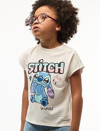 Camiseta de manga corta 'Stitch' - Colección fácil de poner