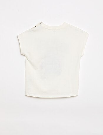 Camiseta de manga corta 'Stitch' - Colección fácil de poner