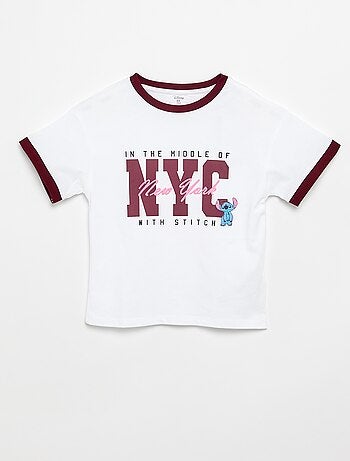 Camiseta de manga corta 'Stitch'
