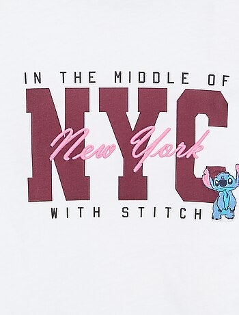 Camiseta de manga corta 'Stitch'