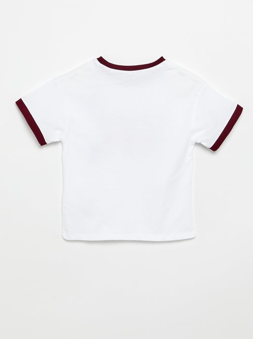Camiseta de manga corta 'Stitch' - Kiabi