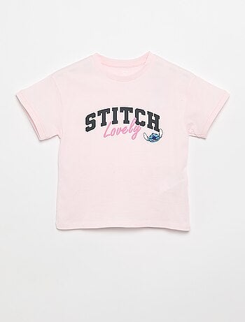 Camiseta de manga corta 'Stitch'